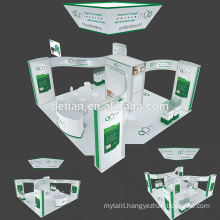 Detian offer 6x6 hanging banner expo stand exhibition display customize